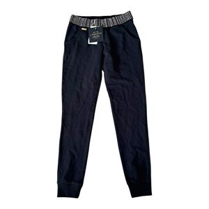 MET Jeans Black With Rhinestone Waist Band